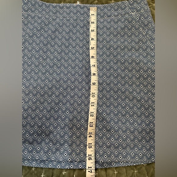 Lady Hagen Essentials Diamond Print Golf Skort – Navy & White – Size 8 - Picture 6 of 6